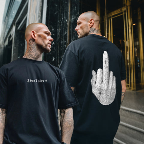 Tricou Oversize Unisex I DON`T GIVE A