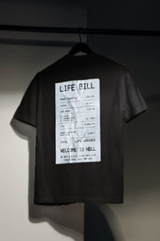 Tricou Oversize Unisex LIFE BILL