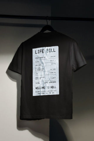 Tricou Oversize Unisex LIFE BILL