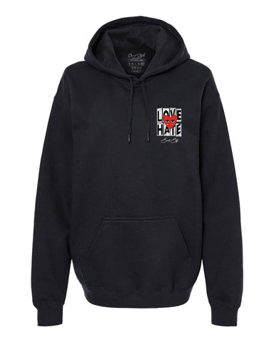 Hanorac Oversize Unisex LOVE HATE