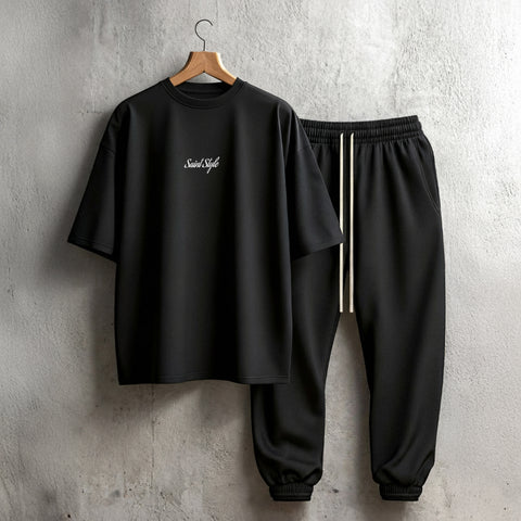 Set Loose-Fit Tricou+Pantaloni MNK