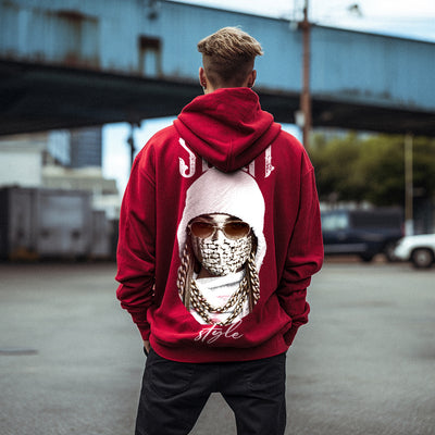 Hanorac Oversize Unisex MNR Red