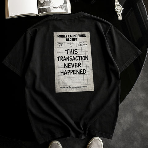 Tricou Oversize Unisex MONEY LAUNDERING