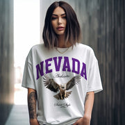 Tricou Oversize Women NEVADA White