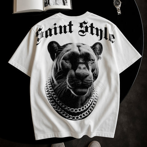 Tricou Oversize Unisex PANTHER CHAIN