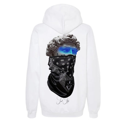 Hanorac Oversize Unisex BANDANA White