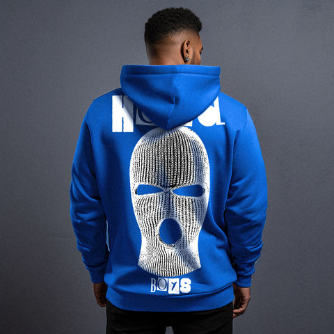 Hanorac Oversize Unisex Blue Hood