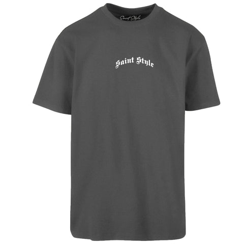 Tricou Oversize Unisex ROMANCE LOVE Gri