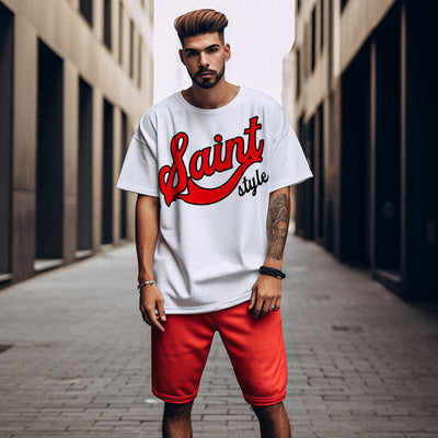 Tricou Oversize Unisex SAINTBSKA White