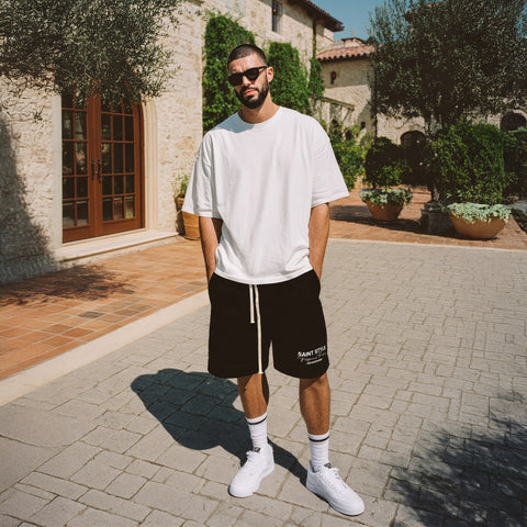 Pantaloni scurti OVERSIZE Essential Black