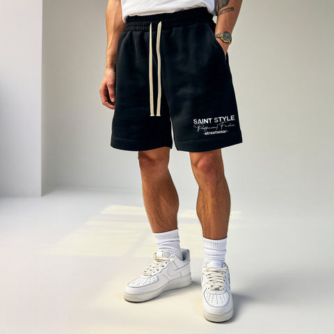 Pantaloni scurti OVERSIZE Essential Black