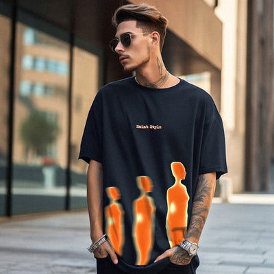Tricou Oversize Unisex SDW Black