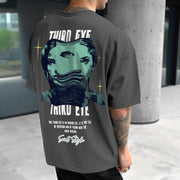 Tricou Oversize Unisex THIRD EYE Gri