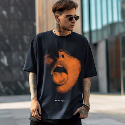 Tricou Oversize Unisex UNFILTERED Black