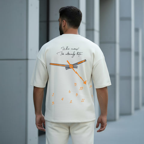 Set Loose-Fit Tricou+Pantaloni WHO CARES