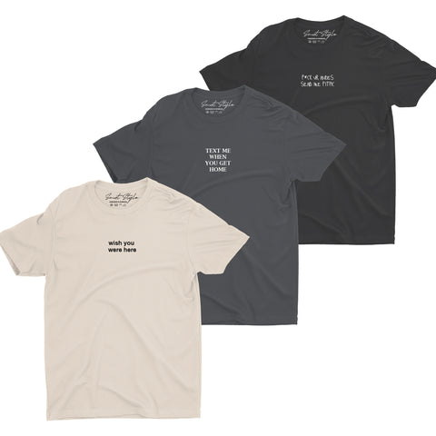 Set 3 tricouri unisex #9