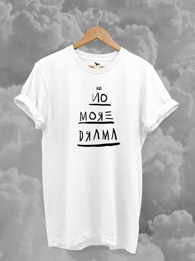 Tricou NO MORE DRAMA White