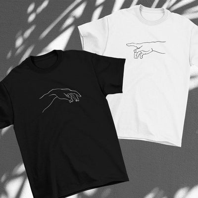 Set 2 Tricouri UNISEX #HandsDrawing