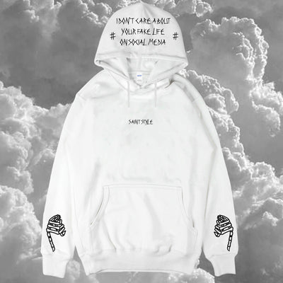 Hanorac FAKE LIFE White