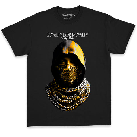 Tricou Unisex Loyalty for Royalty Black